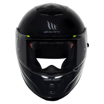 MT Thunder 3 Pro Helmet - Solid Gloss Black - Riders Junction