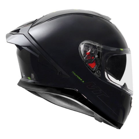 MT Thunder 3 Pro Helmet - Solid Gloss Black - Riders Junction