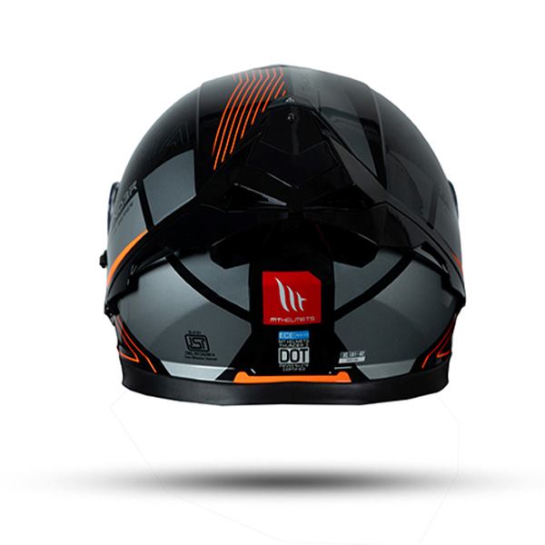 MT Thunder 3 SV Enigma B14 Fluor Gloss Helmet