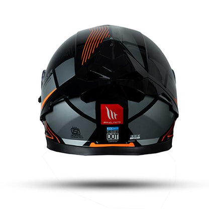 MT Thunder 3 SV Enigma B14 Fluor Gloss Helmet