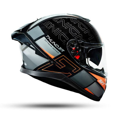 MT Thunder 3 SV Enigma B14 Fluor Gloss Orange Helmet