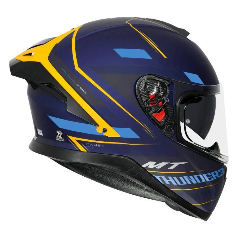 MT Thunder 3 SV Pro Damer Helmet (Matt Blue)