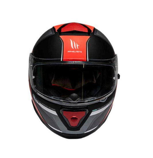MT Thunder 3 SV Spoiler Nova B5 Matt Black Grey Red Helmet