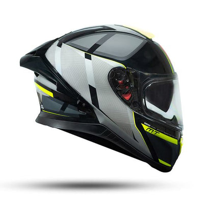 MT Thunder 3 SV Spoiler Nova B62 Gloss Black Grey Neon Yellow