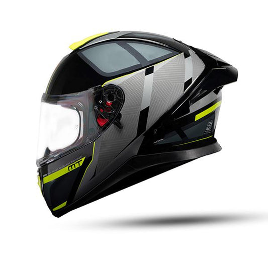 MT Thunder 3 SV Spoiler Nova B62 Gloss Black Grey Neon Yellow