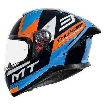 MT Thunder3 Pro Calipso Helmet - Blue - Riders Junction