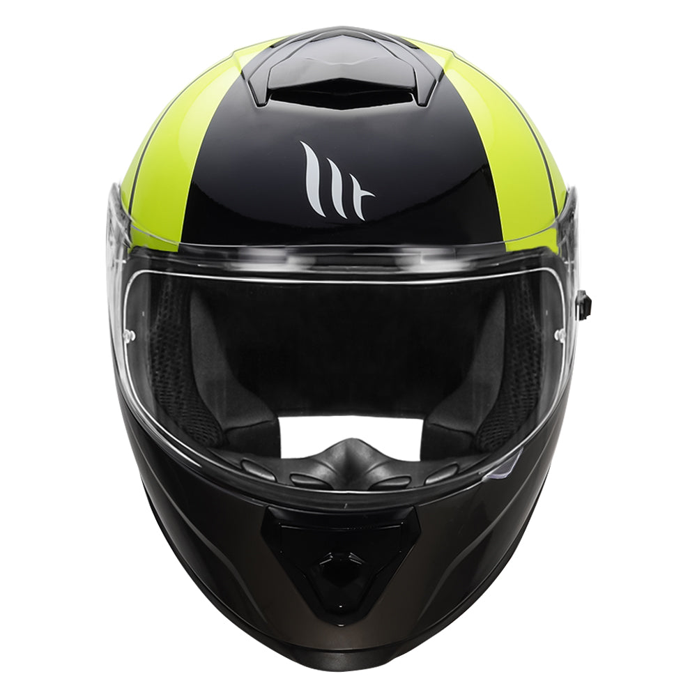 MT Thunder3 SV Veron Fluorescent Yellow Helmet - Riders Junction