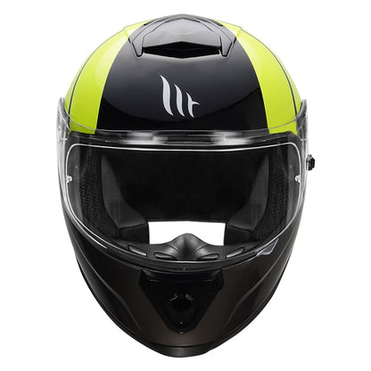 MT Thunder3 SV Veron Fluorescent Yellow Helmet - Riders Junction