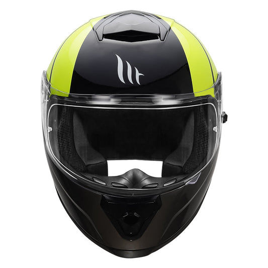 MT Thunder3 SV Veron Fluorescent Yellow Helmet - Riders Junction