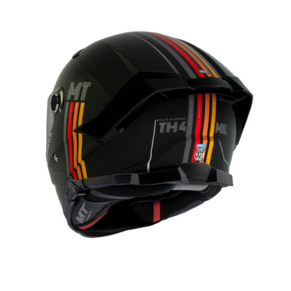 MT - Thunder 4 SV A11 MIL Motorcycle Riding Helmet (Gloss)