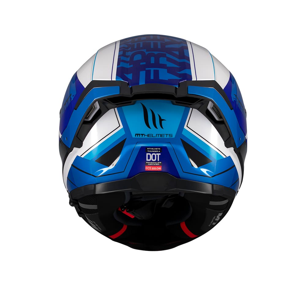 MT - Thunder 4 SV A17 Freeway Motorcycle Riding Helmet (Gloss)