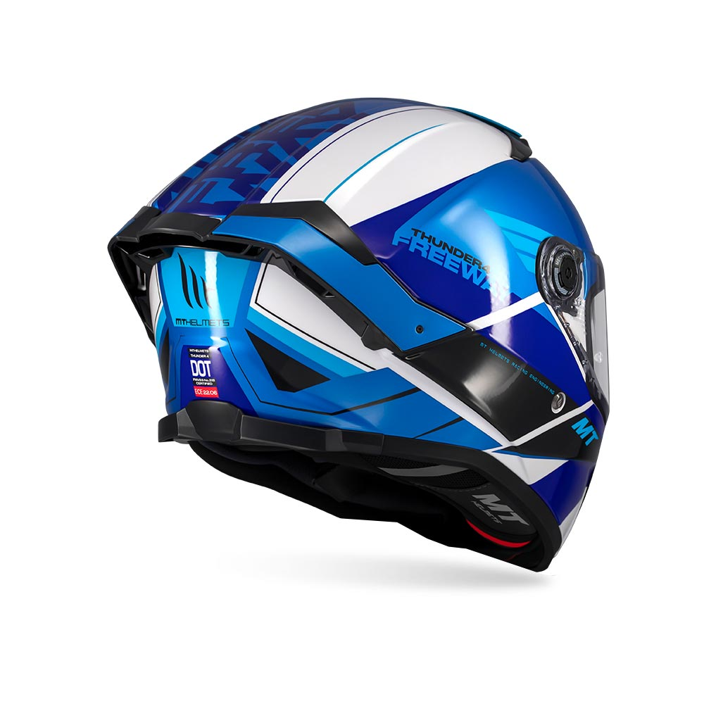 MT - Thunder 4 SV A17 Freeway Motorcycle Riding Helmet (Gloss)