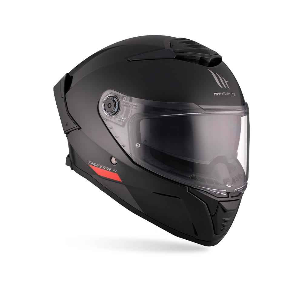 MT - Thunder 4 SV A1 Solid Motorcycle Riding Helmet (Gloss) - MTFF014SML483