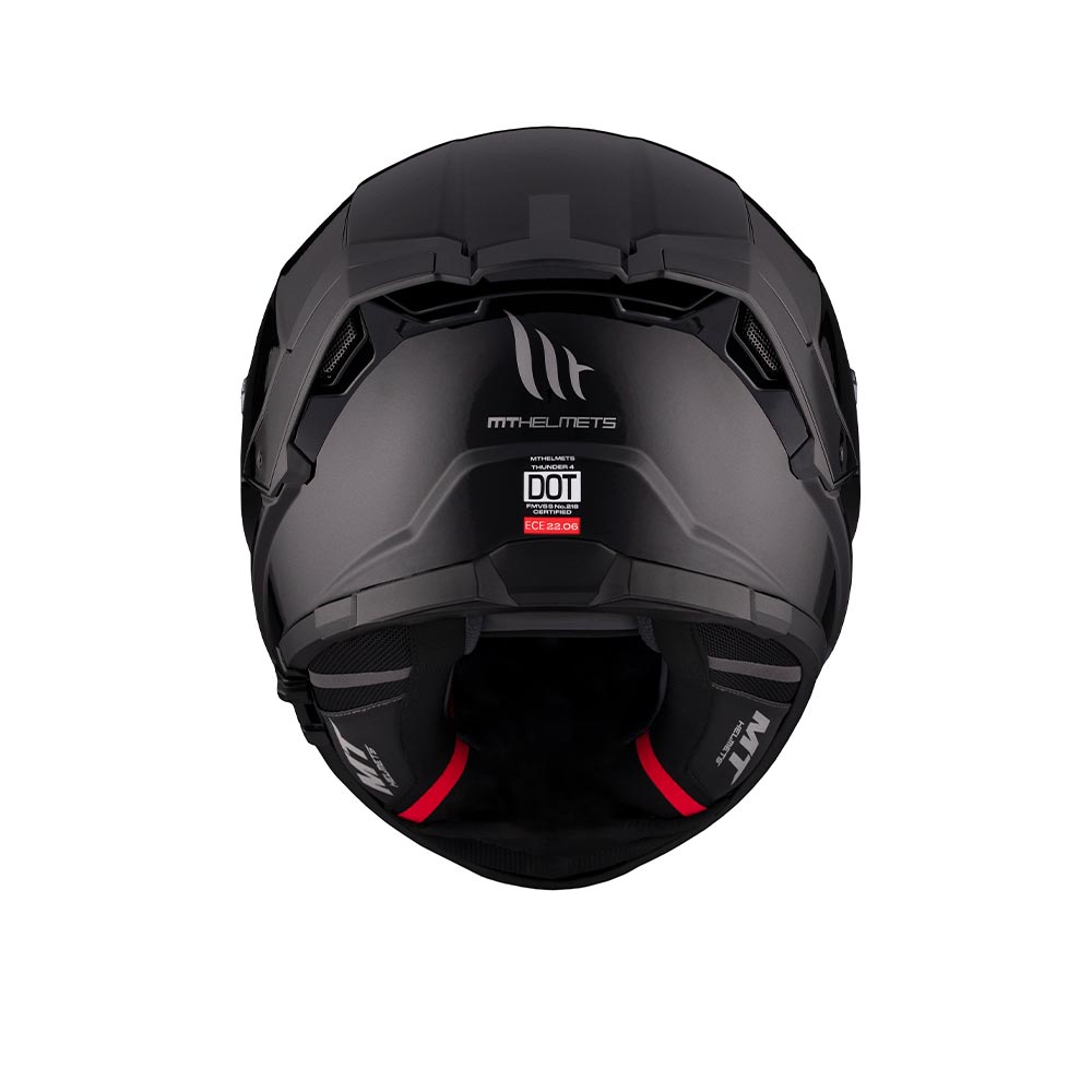 MT - Thunder 4 SV A1 Solid Motorcycle Riding Helmet (Gloss) - MTFF014SML483