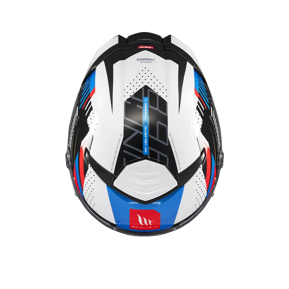 MT - Thunder 4 SV A7 Luminence Motorcycle Riding Helmet (Gloss)