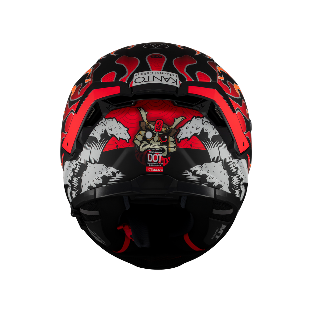 MT - Thunder 4 SV B3 Yamanaka Motorcycle Riding Helmet (Gloss)
