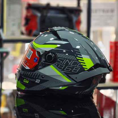MT - Thunder 4 SV Luminence Helmet H3 Fluor Gloss Riding Helmet