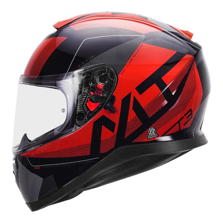 MT Tunder 3 Xerte Helmet - Matt Red