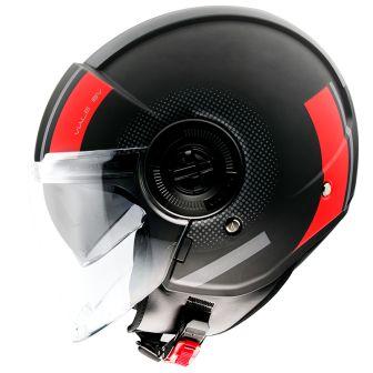 MT VIALE SV Phantom C5 Matt Red Helmet - Riders Junction