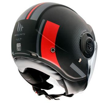 MT VIALE SV Phantom C5 Matt Red Helmet - Riders Junction