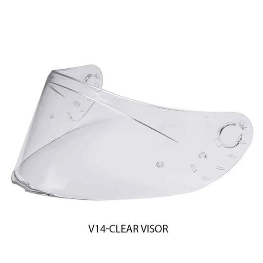 MT - V14 Pin-lock ready Clear Visor