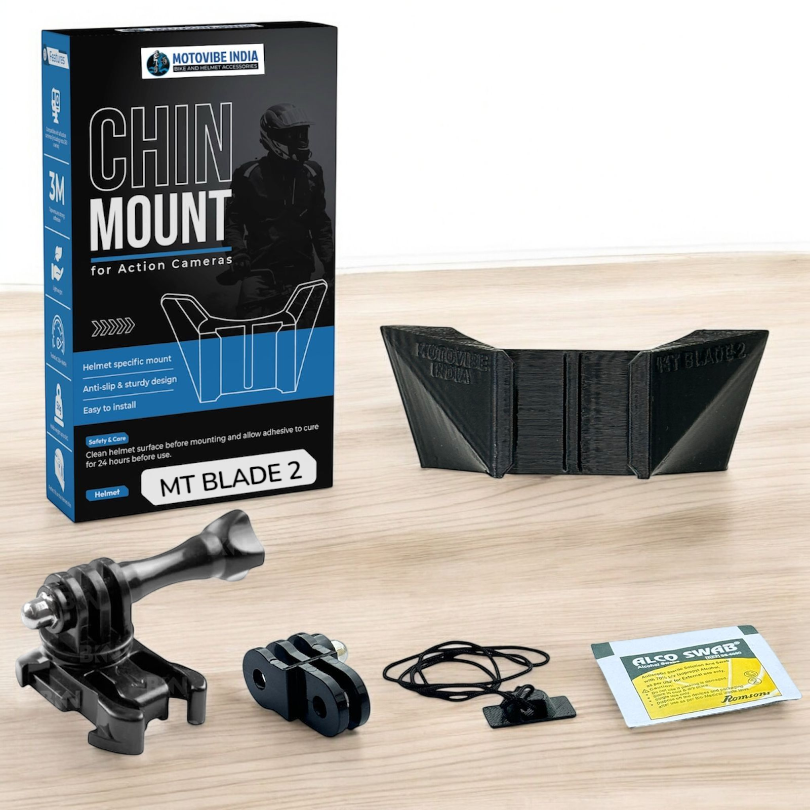 MT Blade 2 Helmet Chin Mount by Motovibe