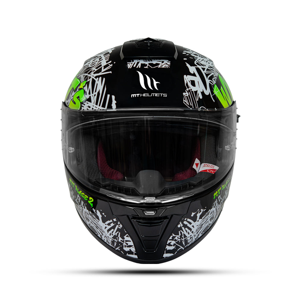 MT Blade 2 SV Factory A6 Motorcycle Riding Helmet (Fluor Gloss)