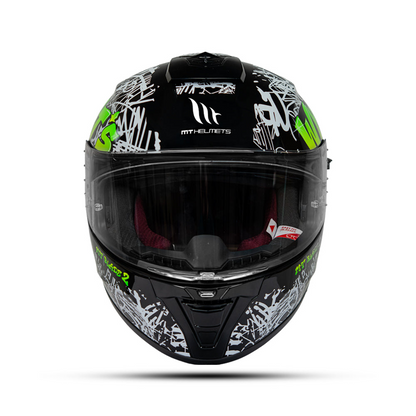 MT Blade 2 SV Factory A6 Motorcycle Riding Helmet (Fluor Gloss)