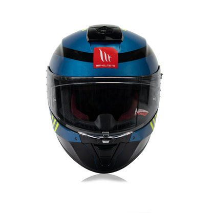 MT Blade 2 SV Vitality D7 Motorcycle Riding Helmet (Gloss)