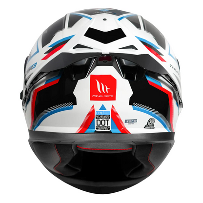 MT Helmet Thunder 3 SV Pro Blaze C14 Gloss
