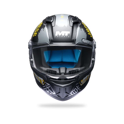 MT Helmets Stinger 2 KRT B13 Motorcycle Riding Helmet with Micrometric Closure (Gloss)