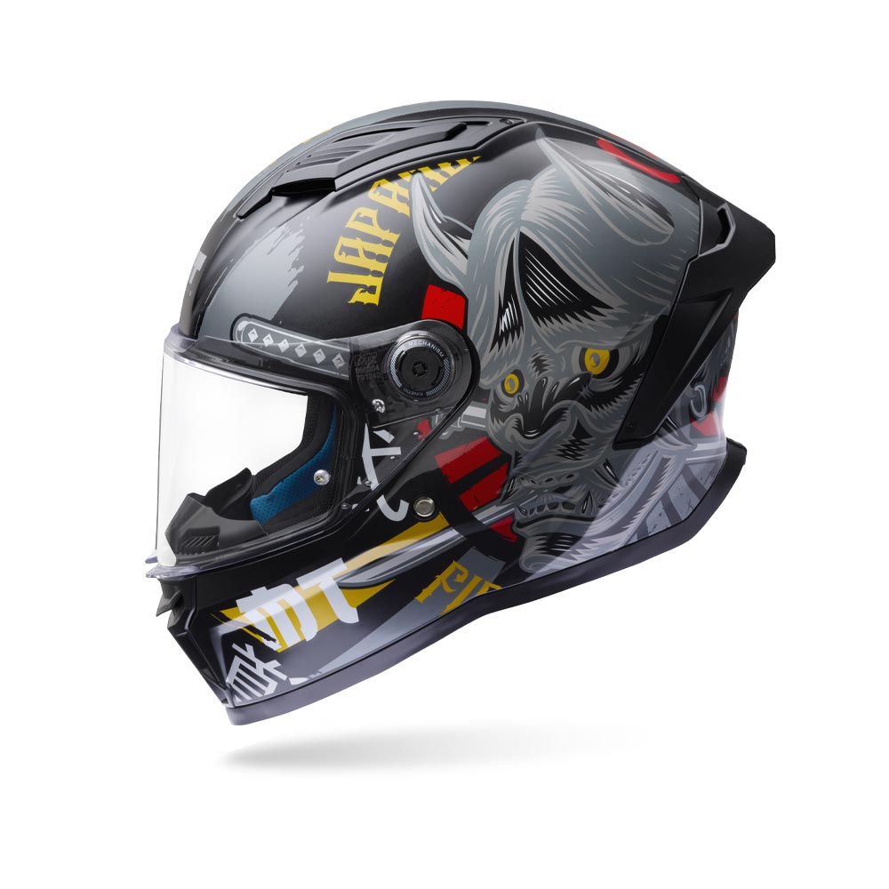 MT Helmets Stinger 2 KRT B13 Motorcycle Riding Helmet with Micrometric Closure (Gloss)
