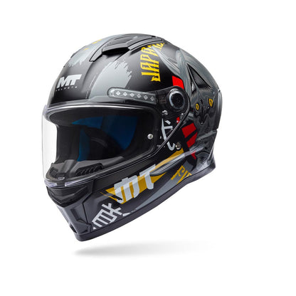MT Helmets Stinger 2 KRT B13 Motorcycle Riding Helmet with Micrometric Closure (Gloss)