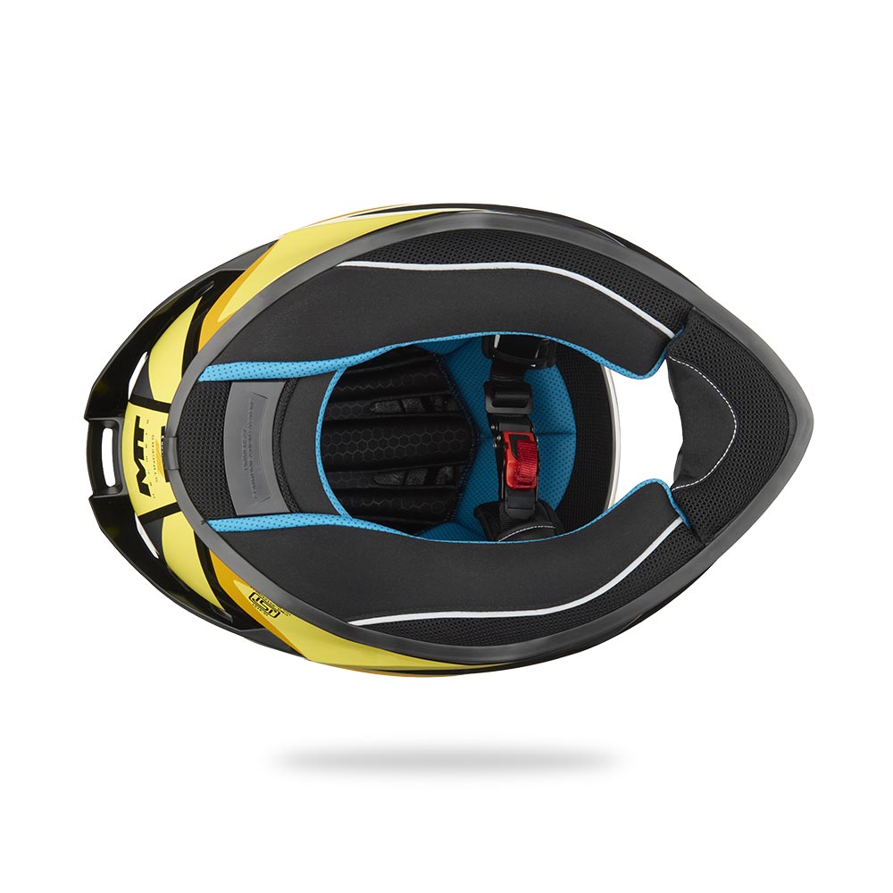 MT Helmets Stinger 2 Zap B3 Gloss Helmet