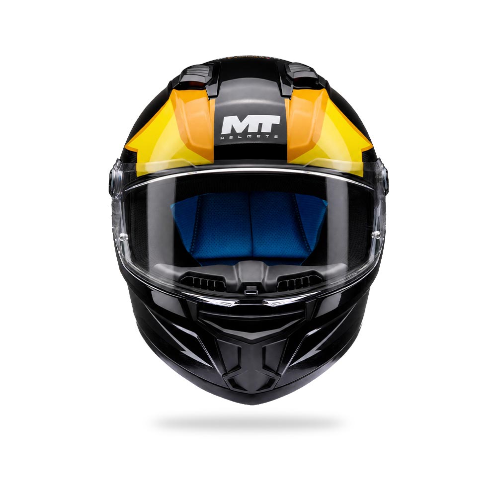 MT Helmets Stinger 2 Zap B3 Gloss Helmet