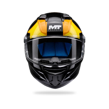 MT Helmets Stinger 2 Zap B3 Gloss Helmet
