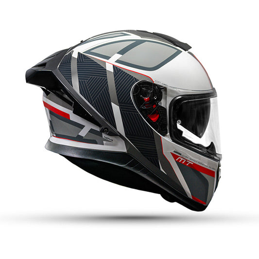MT Helmets Thunder 3 SV Spoiler Nova A2 Gloss Red Helmet