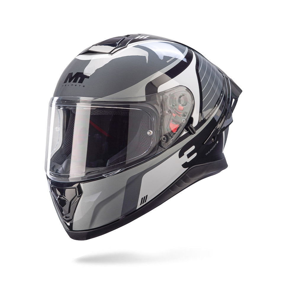 MT Helmets Thunder 3 SV (SPOILER) Breezer B2 Gloss