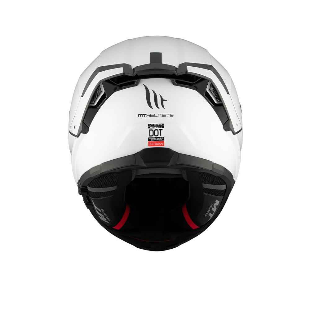 MT Helmets Thunder 4 SV A0 Solid Motorcycle Riding Helmet (Gloss)