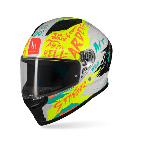 MT Stinger 2 Motorcycle Riding Helmet (Ardent A3 Gloss)