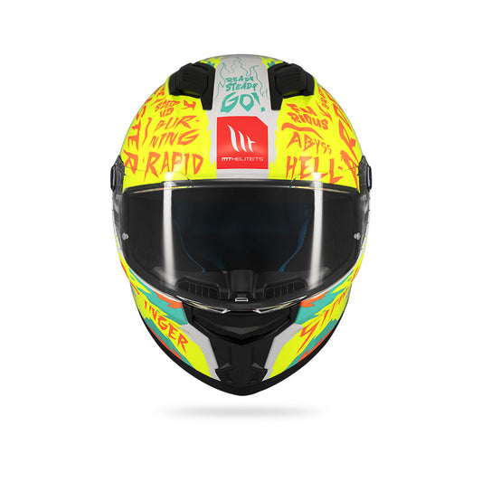 MT Stinger 2 Motorcycle Riding Helmet (Ardent A3 Gloss)