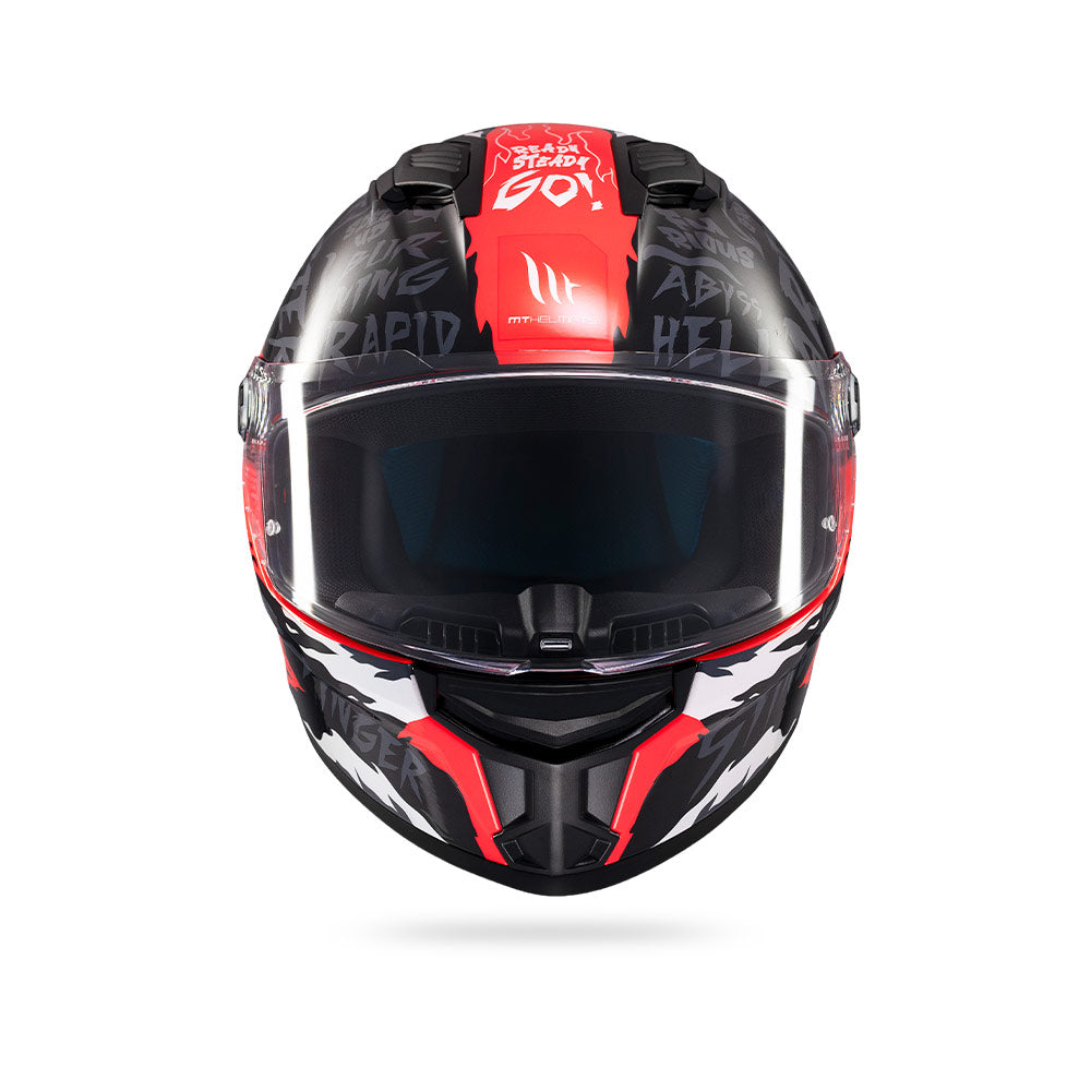 MT Stinger 2 Motorcycle Riding Helmet (Ardent C5 Gloss)