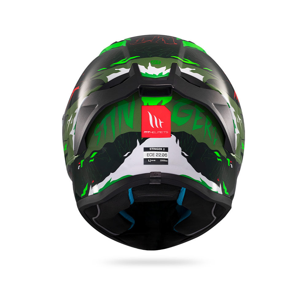 MT Stinger 2 Motorcycle Riding Helmet (Ardent C6 Gloss)