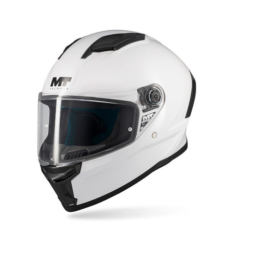 MT Stinger 2 Motorcycle Riding Helmet (Pure A0 Gloss)