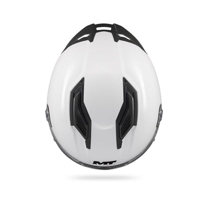 MT Stinger 2 Motorcycle Riding Helmet (Pure A0 Gloss)