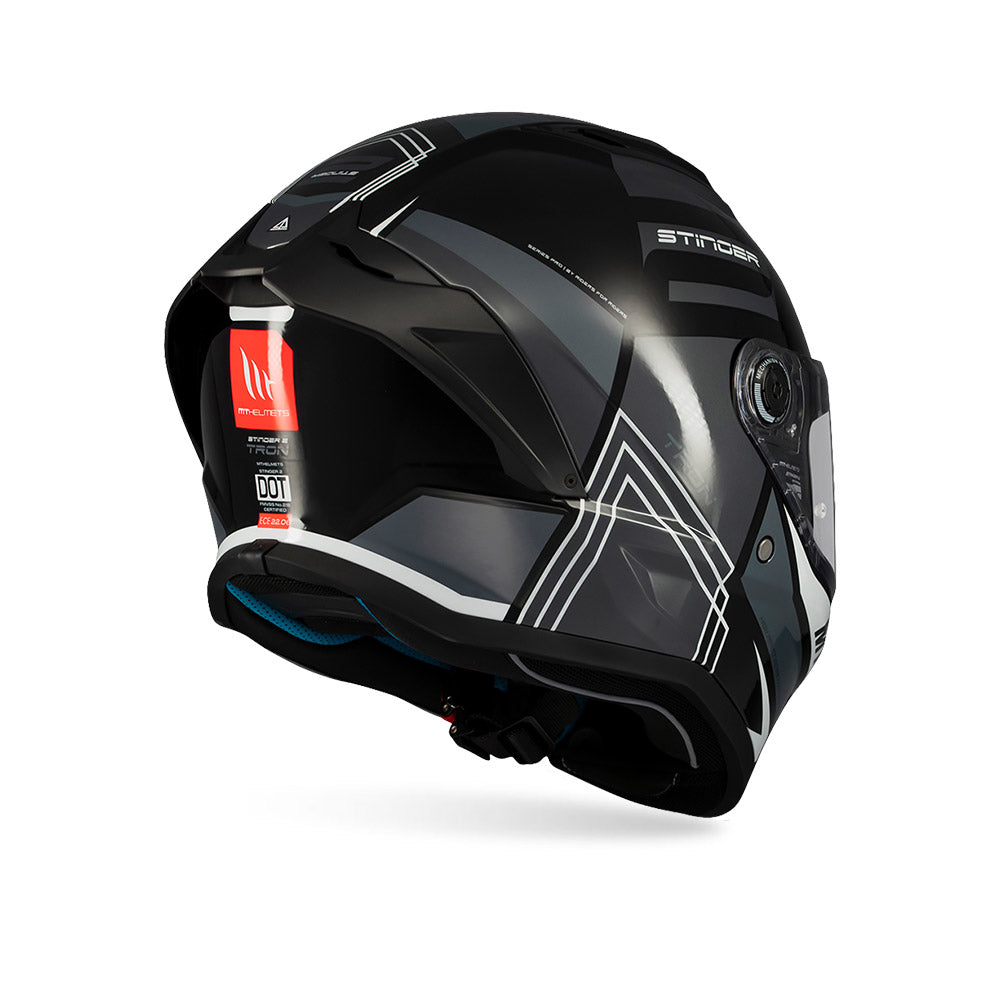 MT Stinger 2 Tron B12 Gloss - Helmet