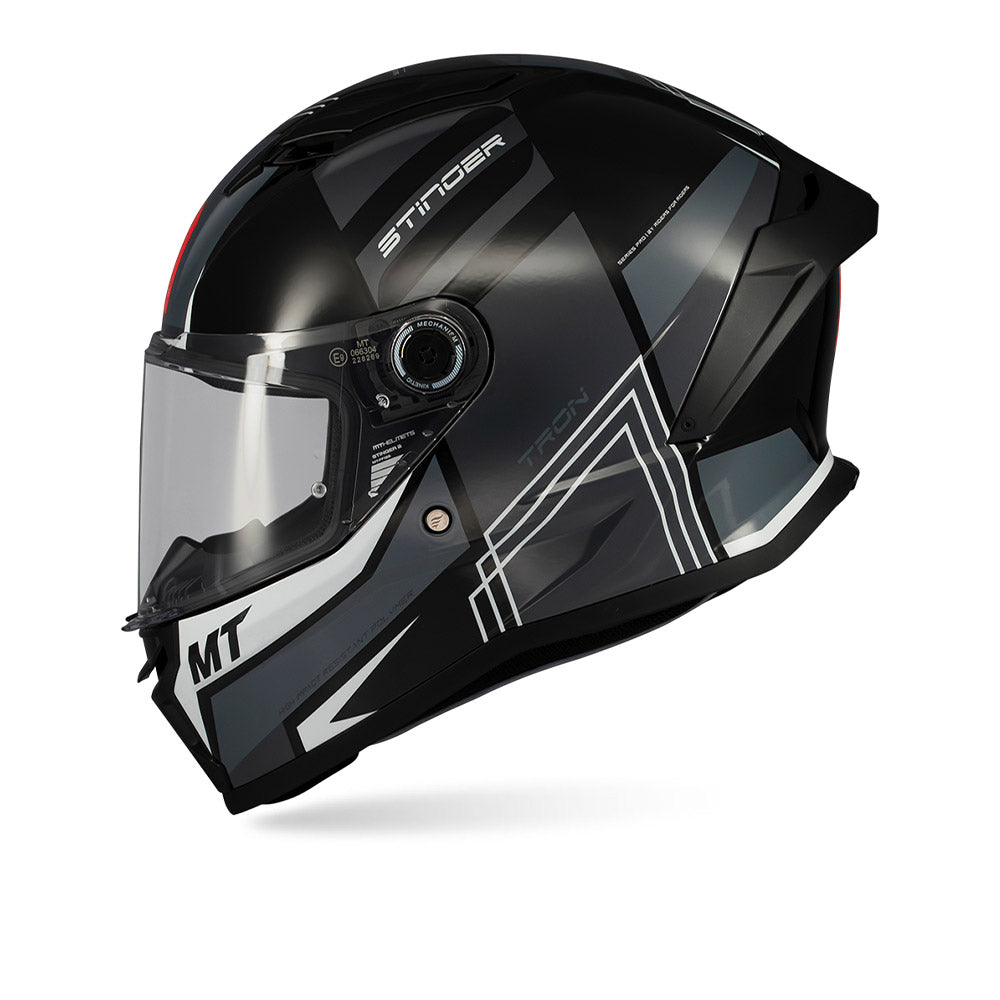 MT Stinger 2 Tron B12 Gloss - Helmet