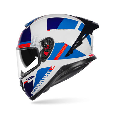 MT Helmets Thunder 3 SV Pro Arual A0 Gloss White Blue Red
