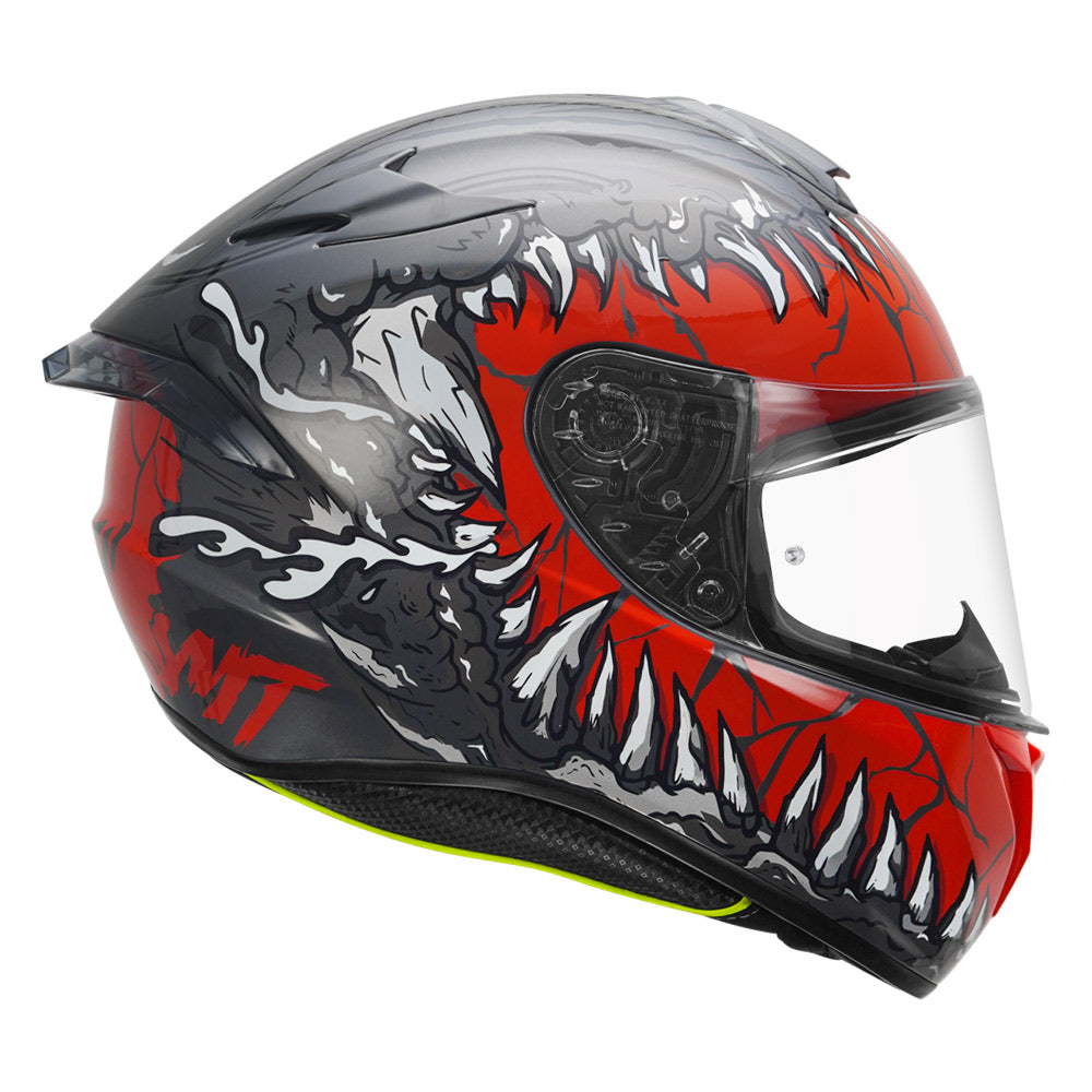 MT Targo Kraken Helmet - Black - Riders Junction