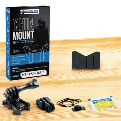 MT Thunder 3 SV / Pro Helmet Chin Mount (V2) by Motovibe